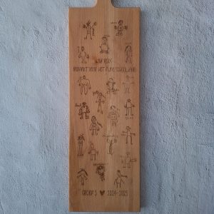 Klassencadeau tekeningen lang