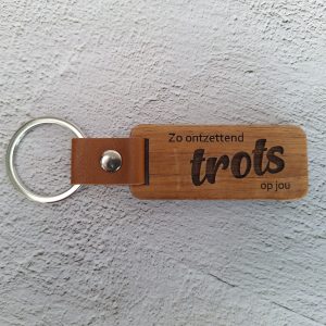 Sleutelhanger trots