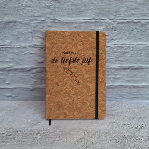 Notitieboekje juf