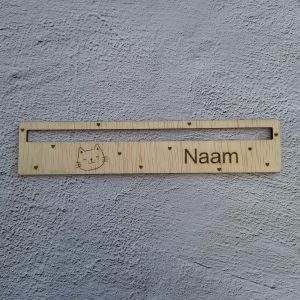 Leeshulpje kat