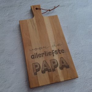 Vaderdag borrelplank