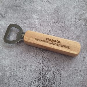 Flesopener- papa's favoriete gereedschap