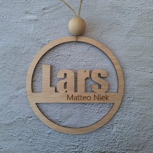 Naamcirkel meerdere namen strak