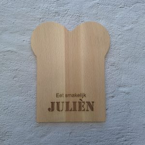 Ontbijtplankje boterham stoer